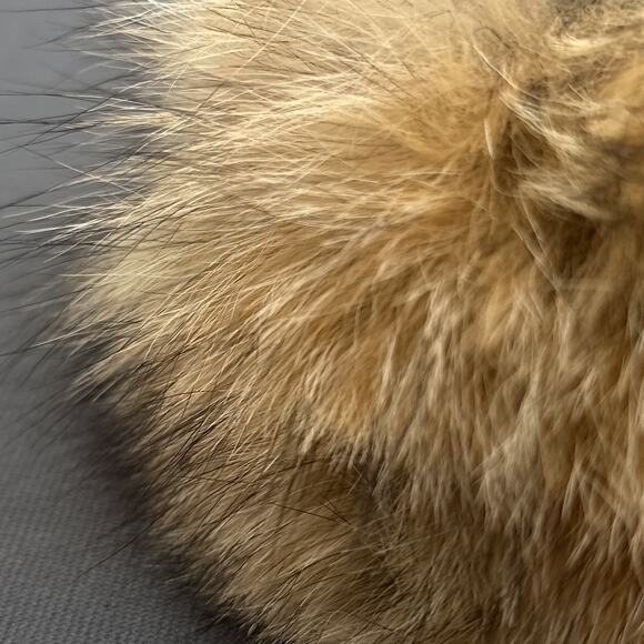 Vintage Natural Coyote Fur Leather Hat Crowncap Canada Winter Glam Russian Ski main image 8